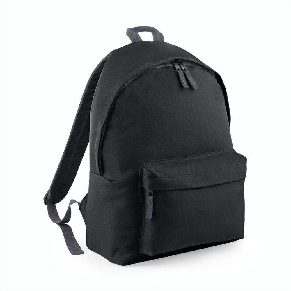 NEW BAGBASE unisex original fashion backpack in black
